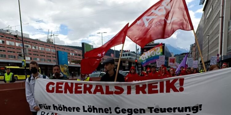 Organisierung der österreichischen Arbeiterklasse