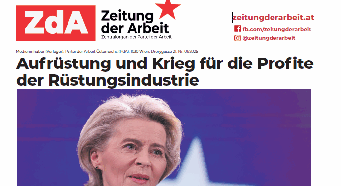 Zeitung der Arbeit #1/2025